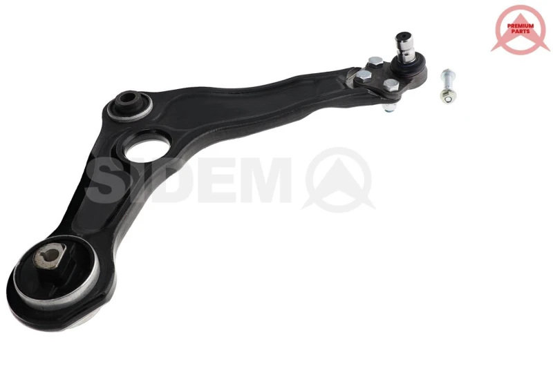 Image of SIDEM 5473 Suspension arm Control Arm, Steel, Front Axle Right, with fastening material Steel Track Control Arm (273)