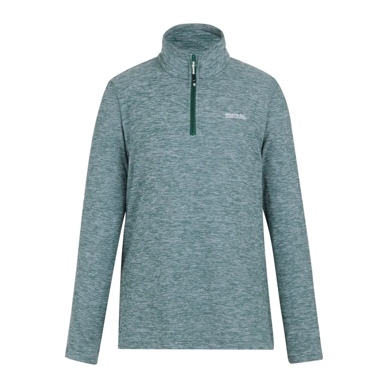 Image of Womens half-zip fleece Regatta Sweethart Marl Vert Female 38