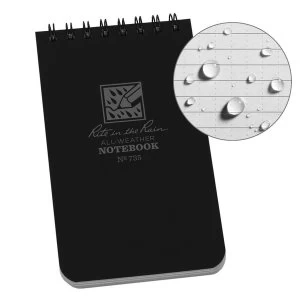 image of Rite In The Rain Universal Notebook 3 x 5" Black