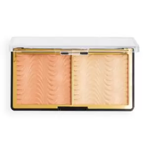 image of Revolution Pro Sculpt & Glow Palette Light-Medium