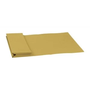 image of Guildhall 14" x 10" 315gm2 Manilla Pocket Wallet Yellow Pack of 50