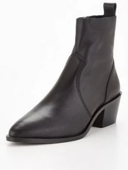 Image of OFFICE Asher Ankle Boot - Black, Size 8, Women