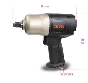 Image of Beta Tools 1927CD 1/2" Drive Reversible Composite Air Impact Wrench 019270007