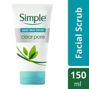 Simple Daily Skin Detox Clear Pore Scrub 150ml