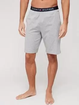 Image of Tommy Hilfiger Jersey Lounge Short - Light Grey, Light Grey, Size XL, Men