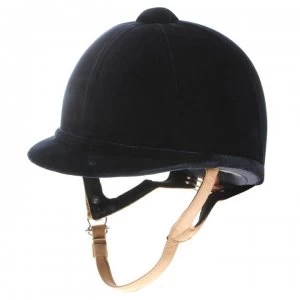 Image of Charles Owen XP Show Jumping Hat Juniors - Navy