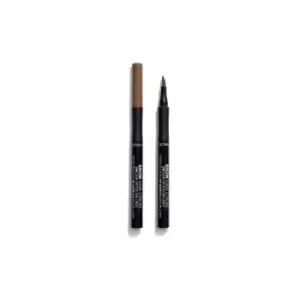 Image of GOSH Brow Hair Stroke 24H Semi Tattoo Brow Liner 002 Grey Brown&amp;nbsp; 1 ml
