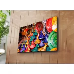 Image of 4570AO-7 Multicolor Decorative Canvas Painting