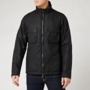 Image of Barbour International Mens Tennant Wax Jacket - Black - S