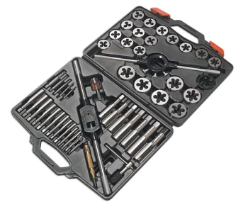 image of Laser Tools 3246 Tap and Die Set - MM 51pc Alloy Steel