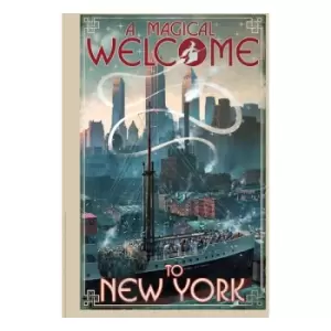 Image of Fantastic Beasts Art Print New York Limited Edition 42 x 30 cm