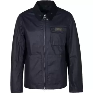 Image of Barbour International North Waxed Jacket - Blue