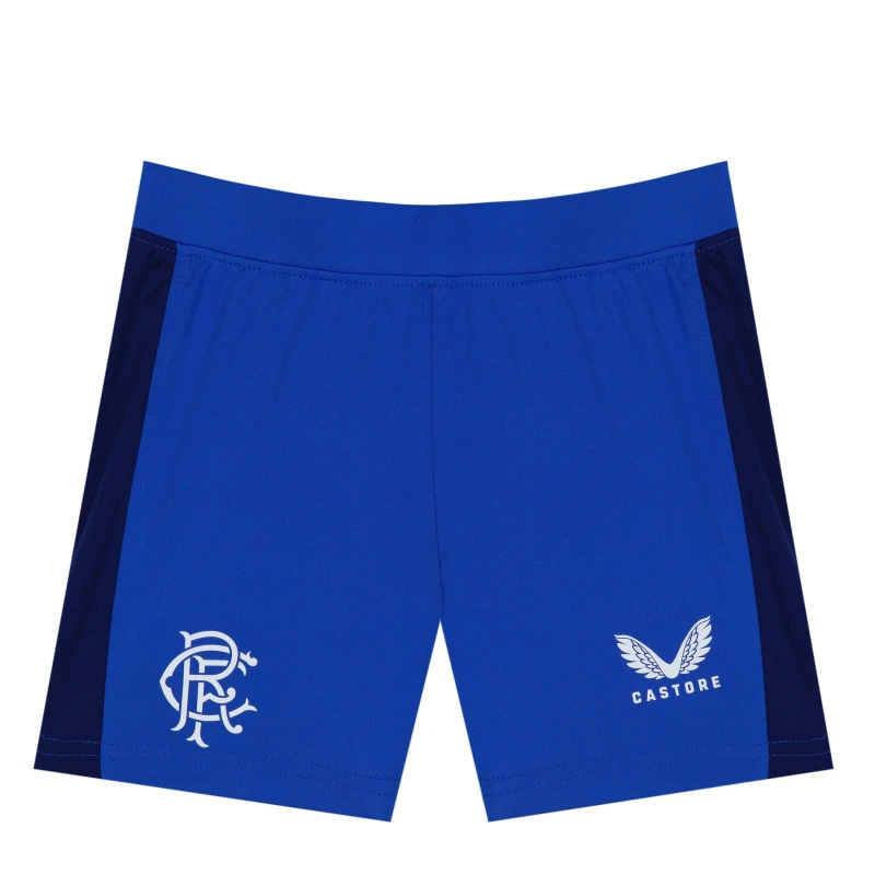 Image of Castore Rangers Training Shorts Infants - Blue Blue 2 - 3 Years