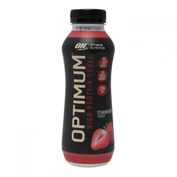 Image of Optimum 330ml High Protein Shake - Strawberry