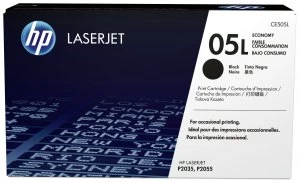 Image of HP 05L Black Laser Toner Ink Cartridge