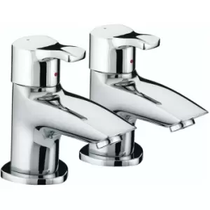 image of Bristan - Capri Bath Taps - Chrome Plated