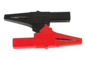 image of Laser Tools 6542 Crocodile Clips 2pc