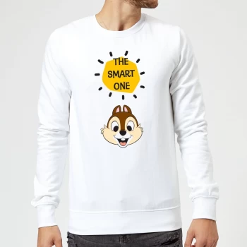 Image of Disney Chip 'N' Dale The Smart One Sweatshirt - White - XXL