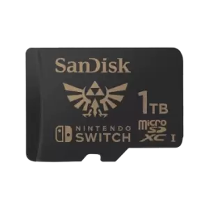 Image of SanDisk 1TB Nintendo -Licensed Memory Cards For Nintendo Switch - SDSQXAO-1T00-GN6ZN