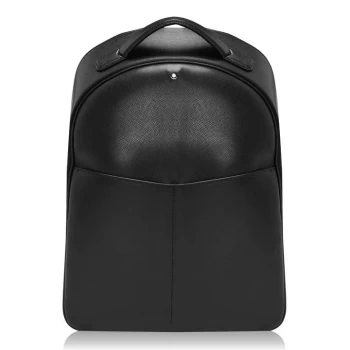 Image of Mont Blanc - Mont Blanc Sartorial Small Backpack 2 Compartments - Backpacks - Black