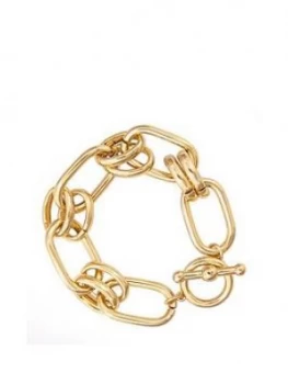 Image of Mood Gold Plated Chain Link Bracelet