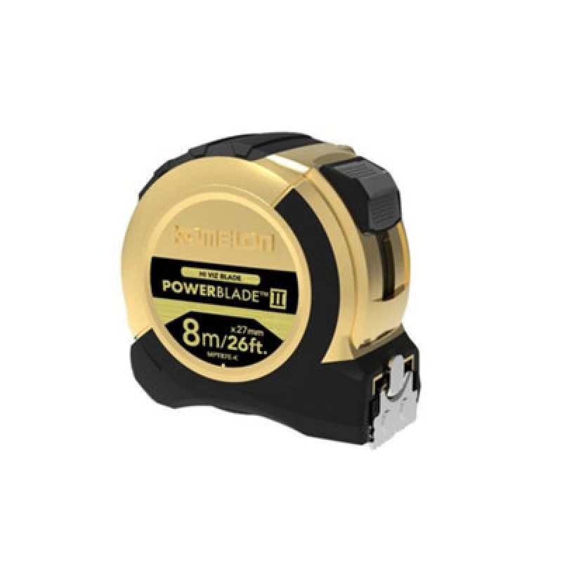 Image of Komelon Gold Pocket Tape 8M/26ft - Mpt87Eg - Durable Measuring Tool