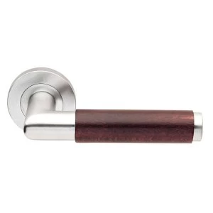 image of Jedo Reguitti Cuba Door Handle on Round Rose