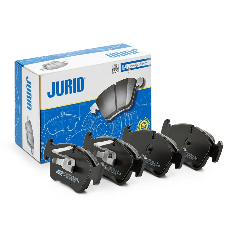 Image of JURID 571959J Brake pad set prepared for wear warning indicator, without accessories Brake Pad Set,disc brake (402)