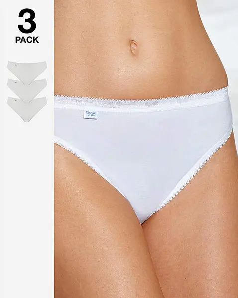 Image of Sloggi Tai 3Pack Hi Leg Briefs