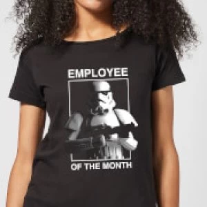 Image of Star Wars Employee Of The Month Womens T-Shirt - Black