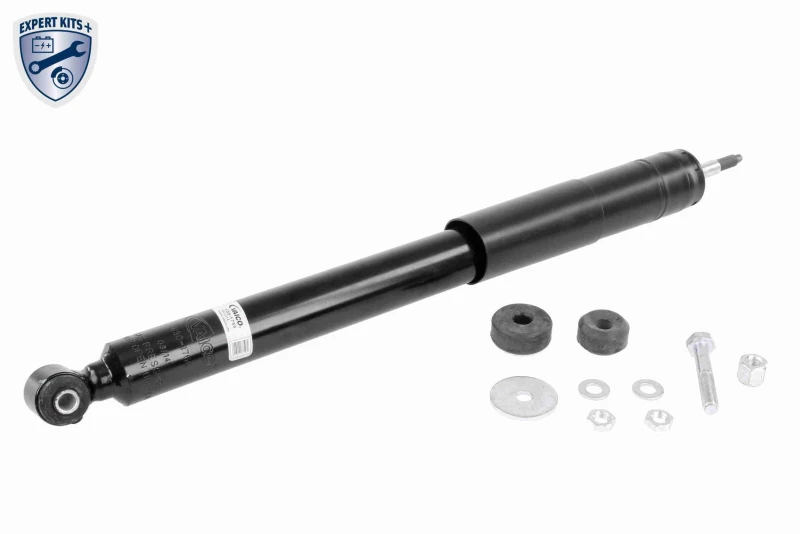 Image of VAICO V30-1755 Shock absorber Rear Axle, Gas Pressure, Monotube, Original VAICO Quality, Spring-bearing Damper, Top pin Shock Absorber (854)