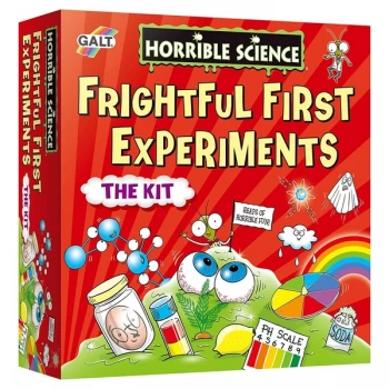 Image of Galt Toys - Horrible Science Frightful First Experiment Kit