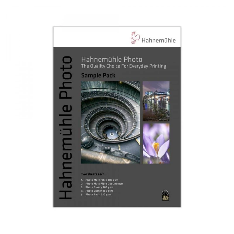 Image of Hahnemuehle Sample Photo Paper Pack A3+