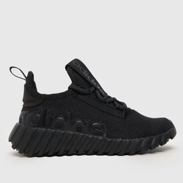 Image of adidas Black kaptir 3.0 Junior Trainers