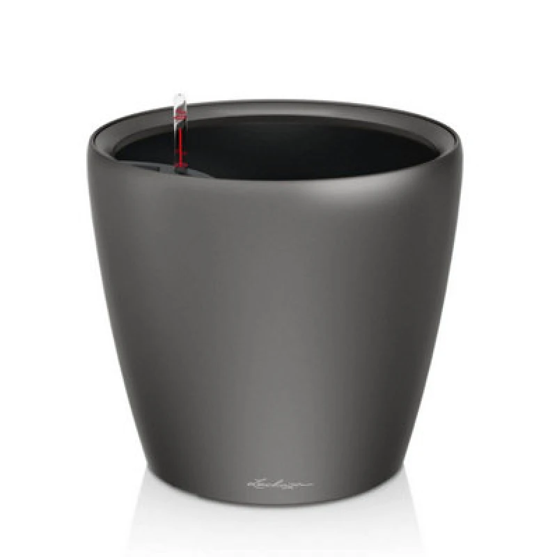 Image of Lechuza Lechuza CLASSICO Premium LS 21 16023 Planter container Anthracite 16023