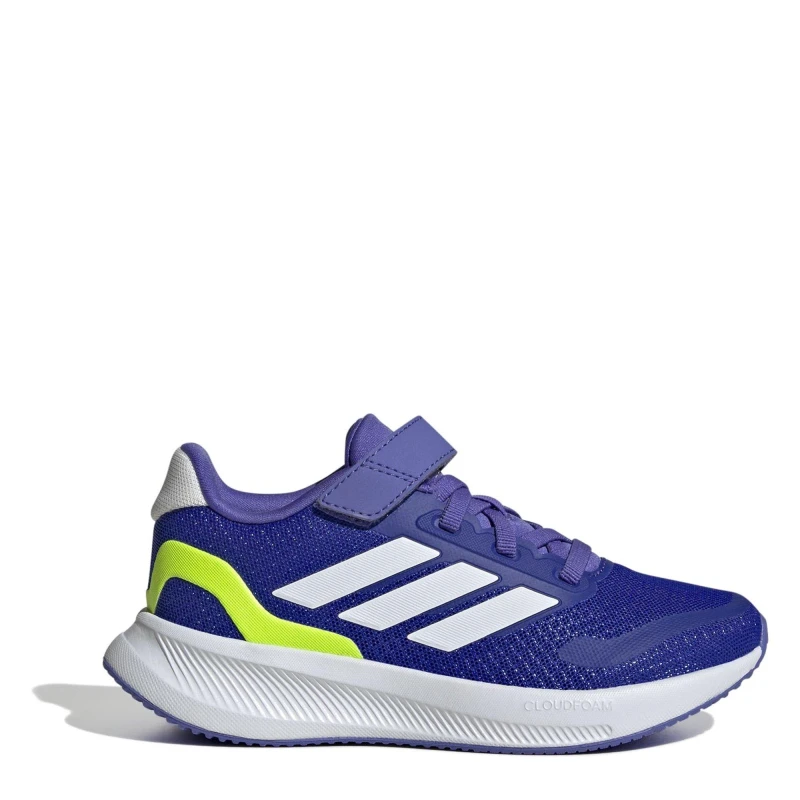 Image of adidas Runfalcon 5 EL Childrens Trainers - Blue Blue C10