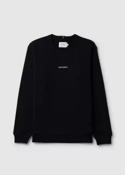 image of Les Deux Mens Lens Sweatshirt In Black White