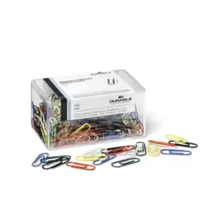 image of Durable Paper Clips 26mm Painted, Pack of 500