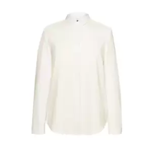 Image of Brook Taverner Womens/Ladies Capri Long Sleeve Blouse (10 UK) (White)