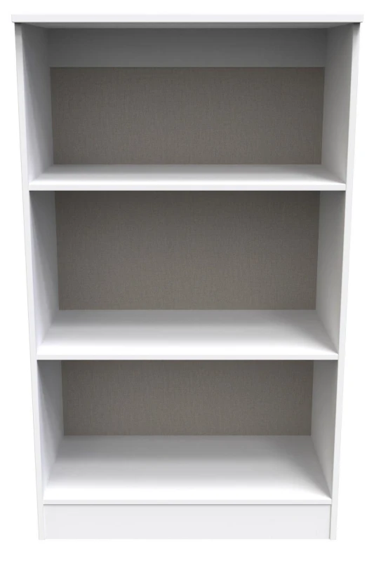 Image of Ready Assembled 2 U Dover Bookcase (Ready Assembled) in White White Unisex
