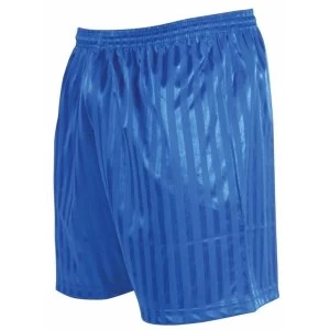 Image of Precision Striped Continental Football Shorts 26-28" Royal Blue