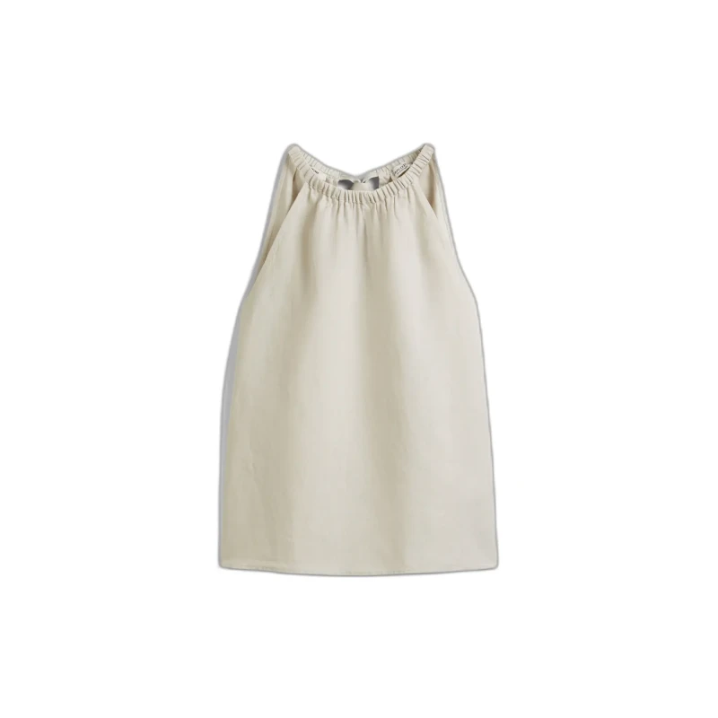 Image of Marc O'Polo Plain woven womens tank top Marc O'Polo Beige Female 40