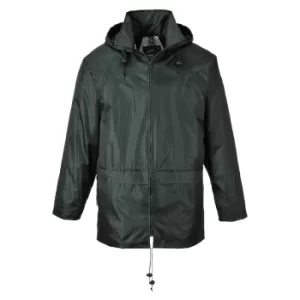 image of Classic Mens Rain Jacket Olive 2XL