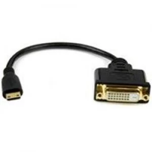 image of StarTech.com 8" Mini HDMI to DVI adapter