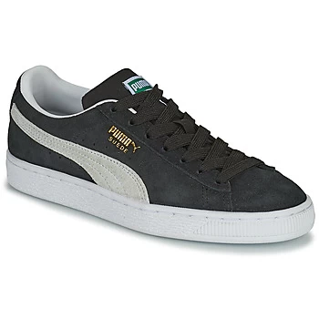 Puma SUEDE JR boys's Childrens Shoes Trainers in Black kid,4 kid,5,6