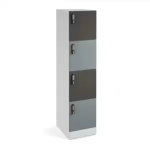 Image of Flux 1700mm high lockers with four doors - RFID lock
