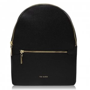 Image of Ted Baker Coorra Soft Leather Backpack Womens - black