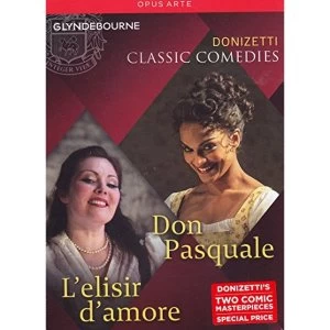 image of Donizetti: Classic Comedies - Don Pasquale L'Elisir d'Amore Video Music CD