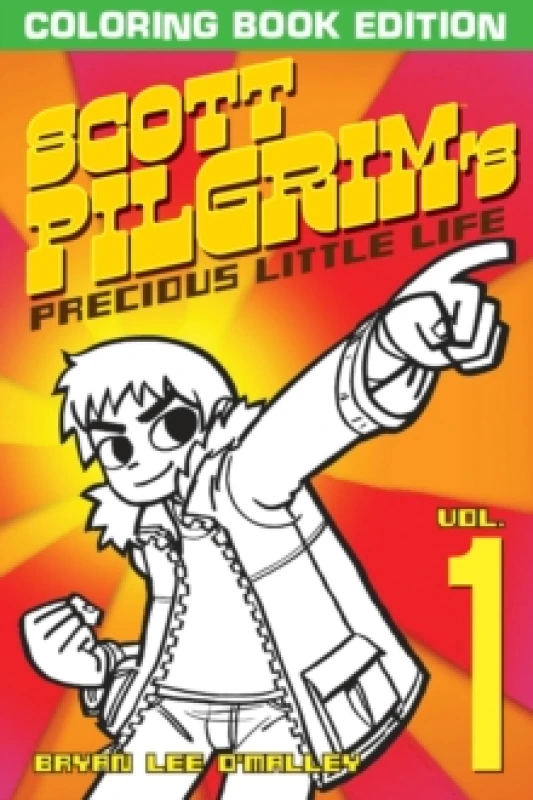 Image of Scott Pilgrim's Precious Little Life Coloring Book Paperback / softback