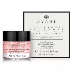 image of Avant Skincare Velvet Perfecting Rose Sugar Lip Scrub 10ml